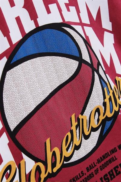 Erkek Çocuk Basketbol Baskılı Alt-Üst Takım Kırmızı