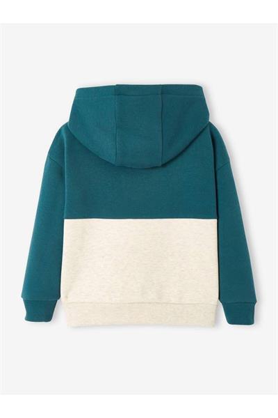 Erkek Çocuk Kapüşonlü Sweatshirt Lacivert