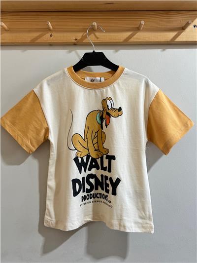 Erkek Çocuk Walt Dısney T-Shirt Sarı