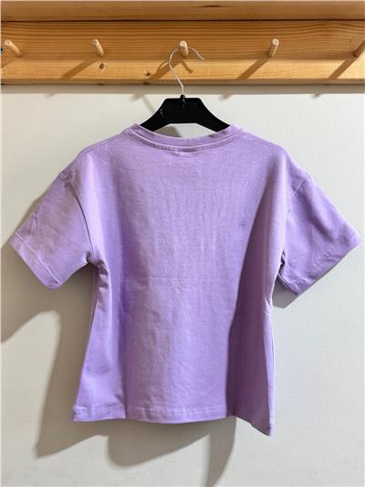 Kız Çocuk Always Baskılı T-Shirt Lila