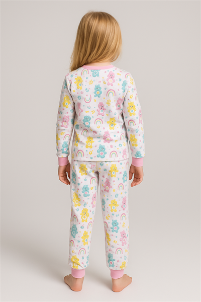 Kız Çocuk Pijama Takımı Pembe