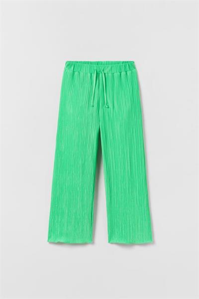 Kız Çocuk Wıde Leg Pantolon Yeşil