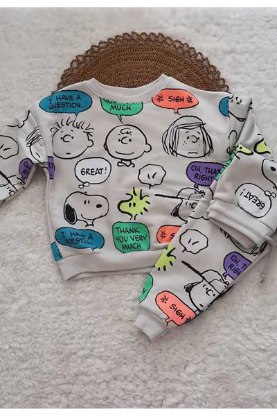Snopy Yazılı Takım Karışık