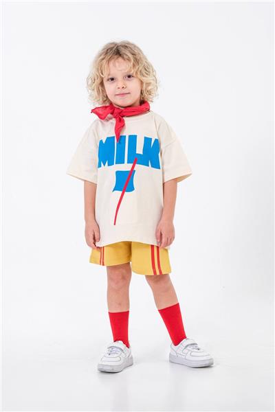 Unisex LaciEl Paris Milk Alt-Üst Takım Krem