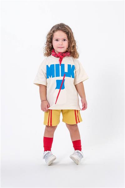 Unisex LaciEl Paris Milk Alt-Üst Takım Krem