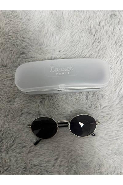 Unisex Paslanmaz Çelik Gözlük Siyah