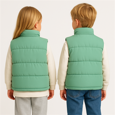 Unisex Yelek Yeşil