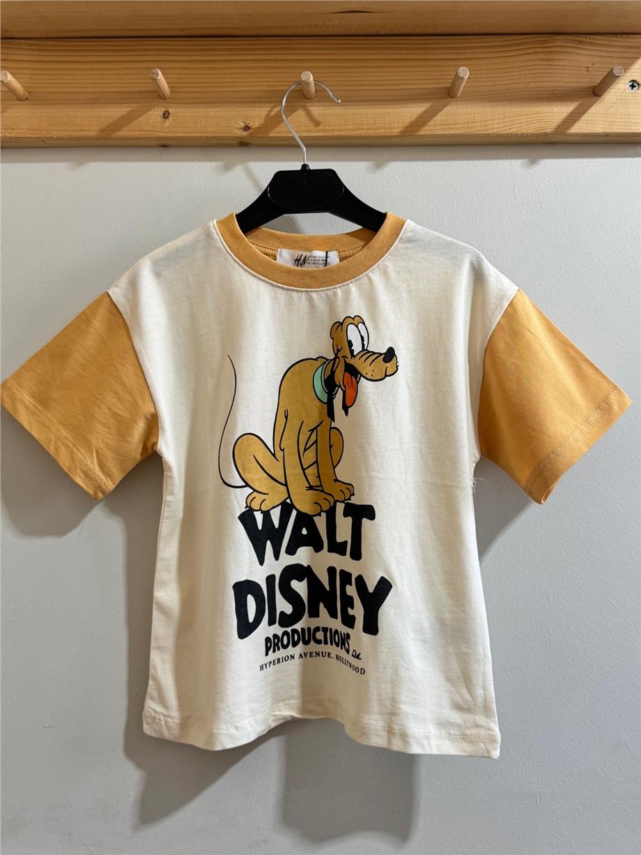 Erkek Çocuk Walt Dısney T-Shirt Sarı