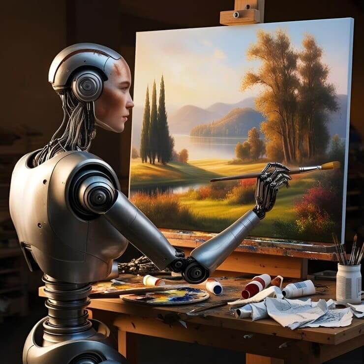 Yapay Zeka ve Sanat: Yaratıcı Süreçte İnsan ve Makine İşbirliği