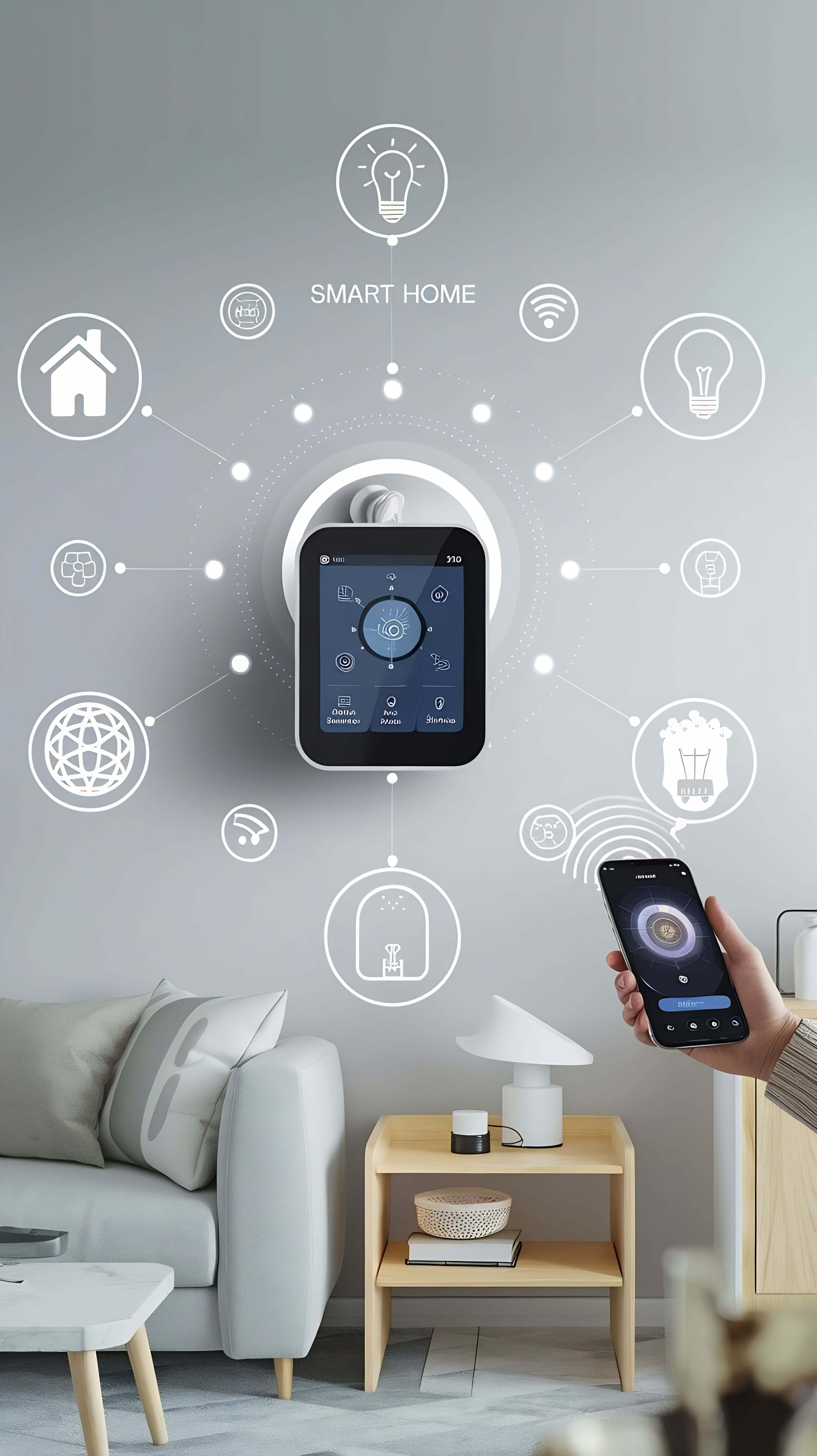 IoT ve Akıllı Ev Sistemleri: Evde Konforu ve Güvenliği Artırmak