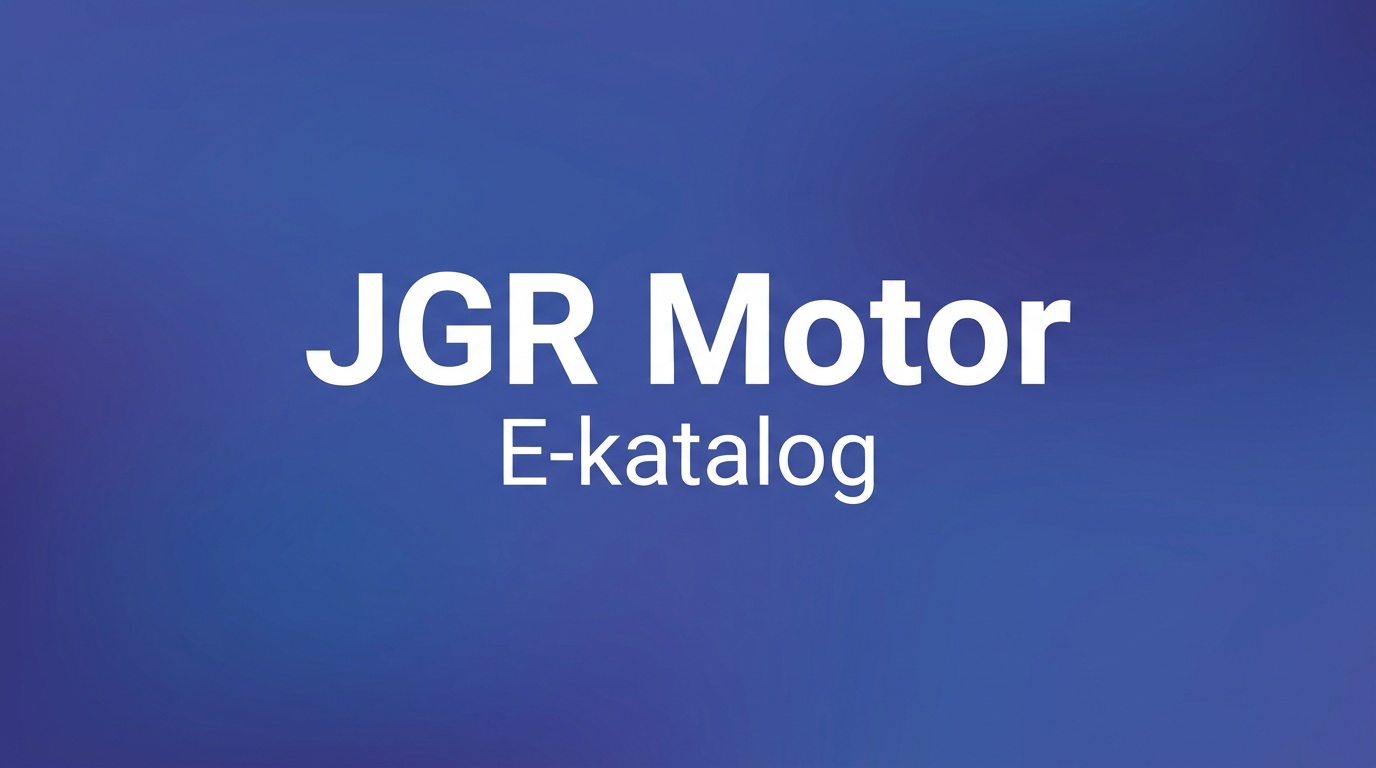 JGR Motor E-katalog