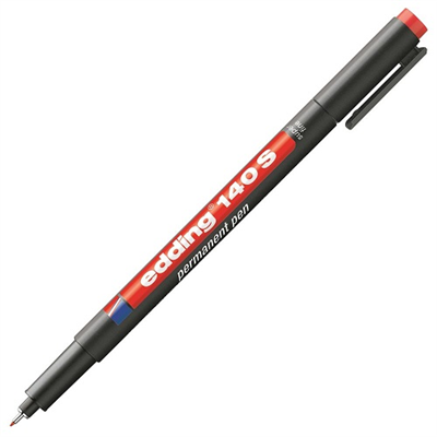 EDDING ASETAT KALEMİ KIRMIZI E-140S