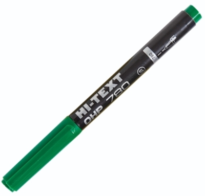 HI-TEXT ASETAT KALEMİ ( S ) YEŞİL 780 SY