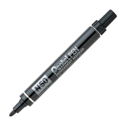 PENTEL PERMANENT MARKÖR N50-A YUVARLAK UÇ SİYAH