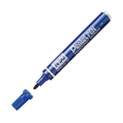 PENTEL PERMANENT MARKÖR N50-C YUVARLAK UÇ MAVİ