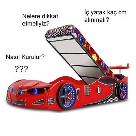 Bazalı Arabalı Yatak