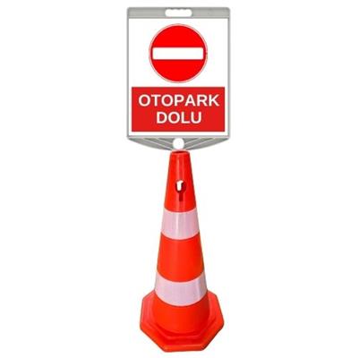 Otopark Dolu Levhalı Duba