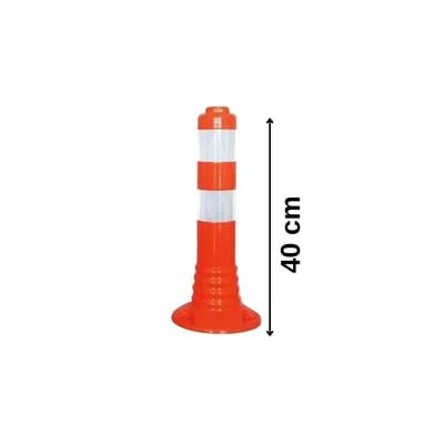 40 cm Turuncu Ekonomik Delinatör Duba