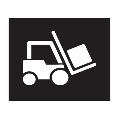 Forklift Boya Şablonu
