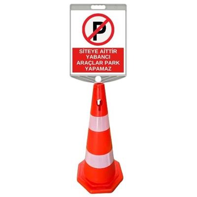 Siteye Aittir Yabancı Araçlar Park Yapamaz Levhalı Duba702808R2ECO - LEZT945 TY 12Siteye Aittir Yabancı Araçlar Park Yapamaz Levhalı Duba