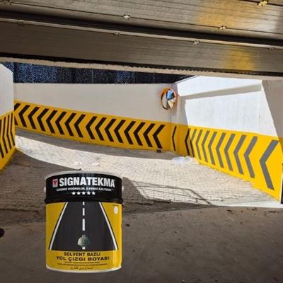 Sarı Bordür Kolon Boyası 25 Kg