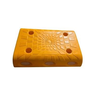 Plastik Hız Kesici Kasis Sarı Gövde – 33,4×25 cm Kedi Gözlü