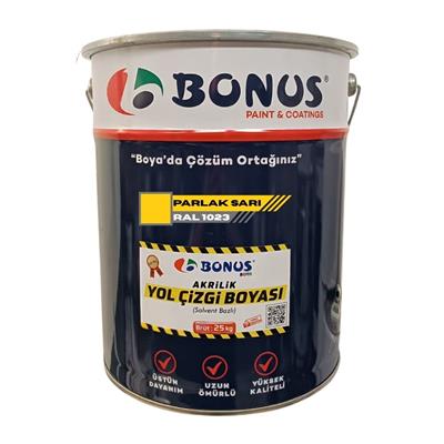Parlak Sarı Akrilik Zemin Boyası 25 Kg – RAL 1023