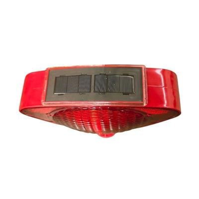 Kırmızı Üçgen Solar Flaşörlü 75 cm Delinatör Seti