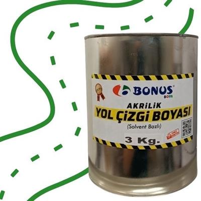 Yeşil Yol Çizgi Boyası 3 kg