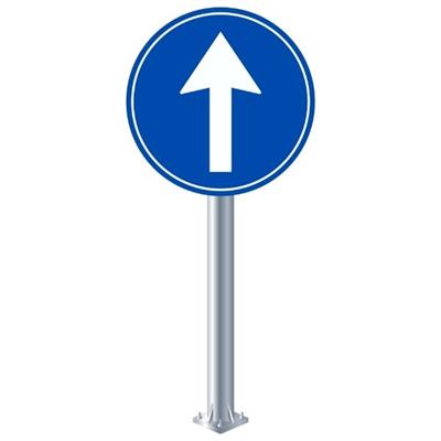 İleri Mecburi Yön Levhası TT-35c