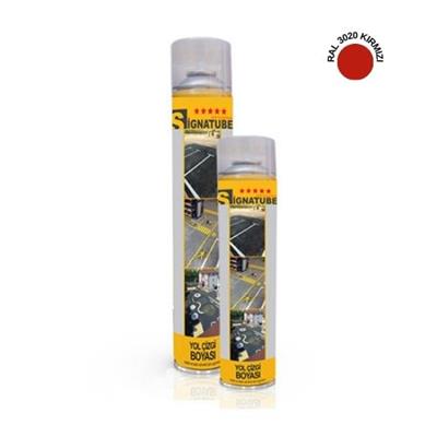 Signatube Sprey Kırmızı Çizgi Boyası