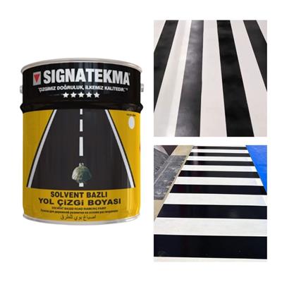 Siyah Akrilik Yol Çizgi Boyası 25 kg – RAL 9017