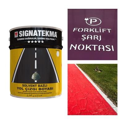 Beyaz Akrilik Yol Çizgi Boyası 25 kg – RAL 9016