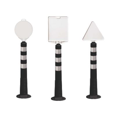 75 cm Siyah Ekonomik Delinatör, Plastik Duba