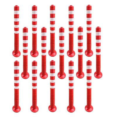 Ekonomik Turuncu 100 cm Esnek Delinatör 15li Set