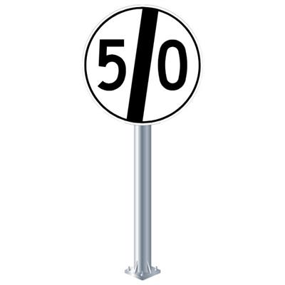 Hız Sınırlama Sonu Levhası TT-33