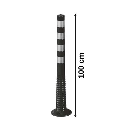 100 cm TPU Siyah Esnek Delinatör