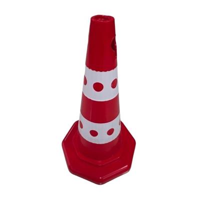 50 cm Benekli Reklam Konisi – Ekonomik Reklam Dubası