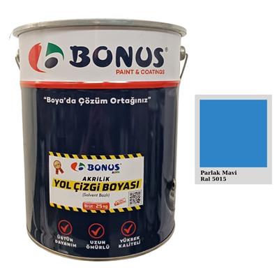 Parlak Mavi Akrilik Zemin Boyası 25 Kg – RAL 5015