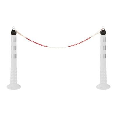 75 cm  Beyaz Ekonomik Delinatör Duba