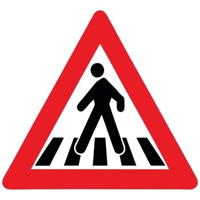 Yaya Geçidi Uyarı Levhası T-11