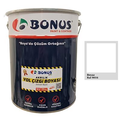 Akrilik Beyaz Yol Çizgi Boyası 25 Kg – Asfalt ve Beton Boyası