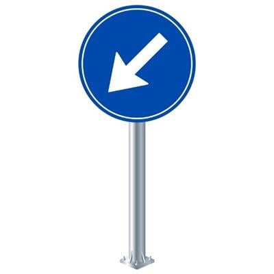 Soldan Gidiniz Levhası TT-36b