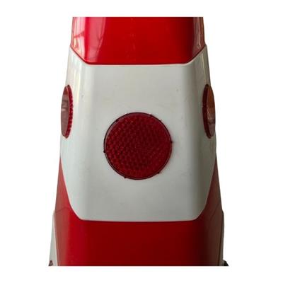 65 cm Ağırlıklı Reklam Konisi – Kedi Gözlü Reklam Dubası