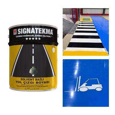 Beyaz Akrilik Yol Çizgi Boyası 25 kg – RAL 9016