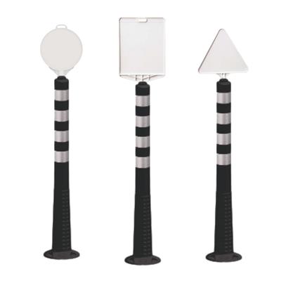 100 cm Siyah Ekonomik Delinatör, Plastik Duba