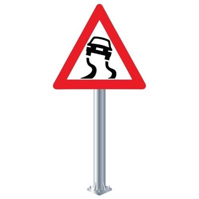 Kaygan Yol Levhası T-8