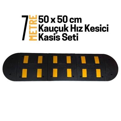 7 Metre Kauçuk Hız Kesici Kasis Seti 50x50 cmHYL5050K-77 Metre Kauçuk Hız Kesici Kasis Seti 50x50 cm