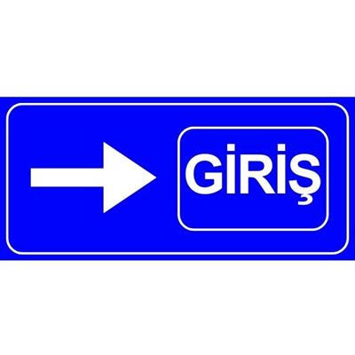Mavi Giriş Levhası