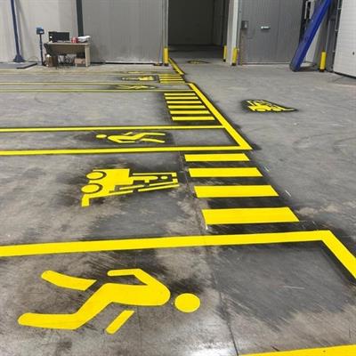 Yaya Yolu Boyama Şablonu